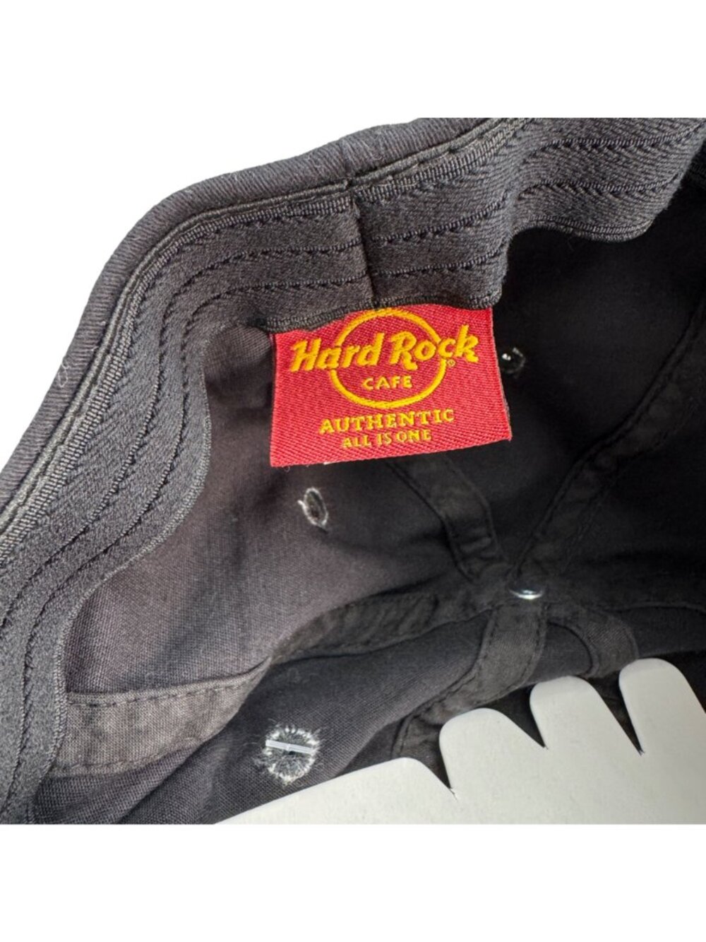 NWT Hard Rock Cafe All Is One Seattle Women's Black Baseball Hat Embroidered - Picture 6 of 7